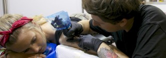 Evan tattooing 